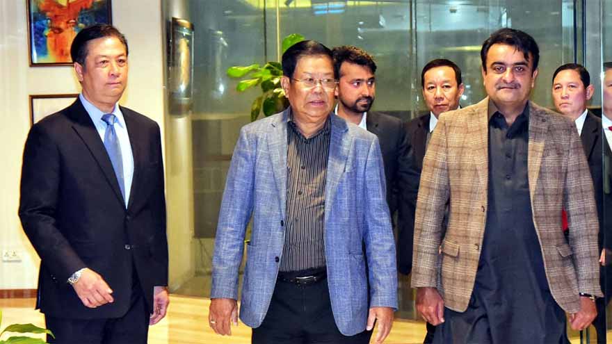 Myanmar FM reaches Pakistan on four-day official visit