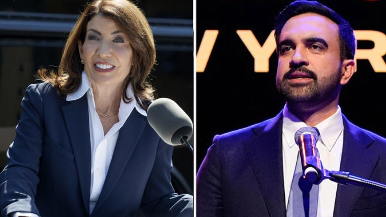 نیویارک میں خطرناک سردی، لوگ گھروں سے نہ نکلیں: گورنر کیتھی، میئر  ظہران ممدانی