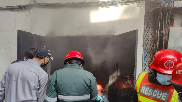 نجی ہوٹل گلبرگ میں آتشزدگی کا معاملہ، ابتدائی تحقیقات مکمل