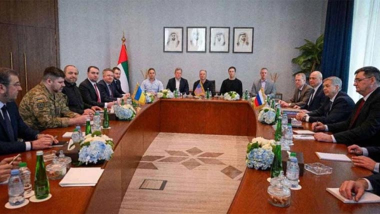 ابوظہبی میں روس اور یوکرین کے مذاکرات تعمیری قرار، اگلا دور یکم فروری کو ہوگا