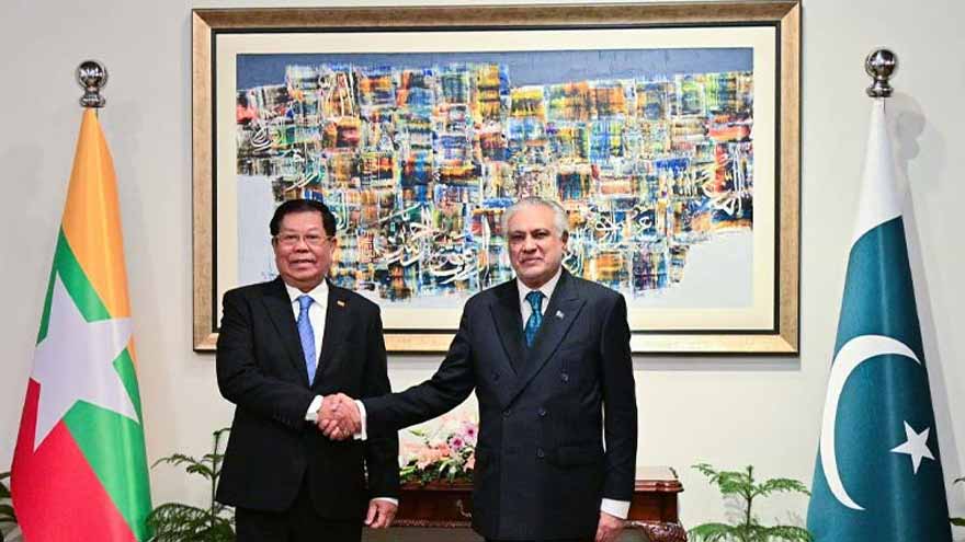 Pakistan, Myanmar pledge to expand cooperation in multiple sectors