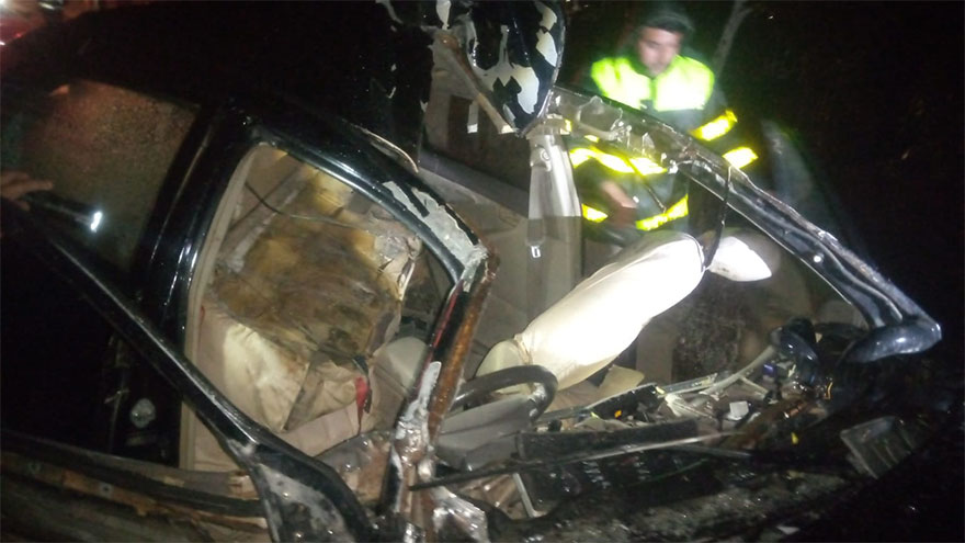 Two killed, 10 injured in 'multi-vehicle pileup' in Swabi