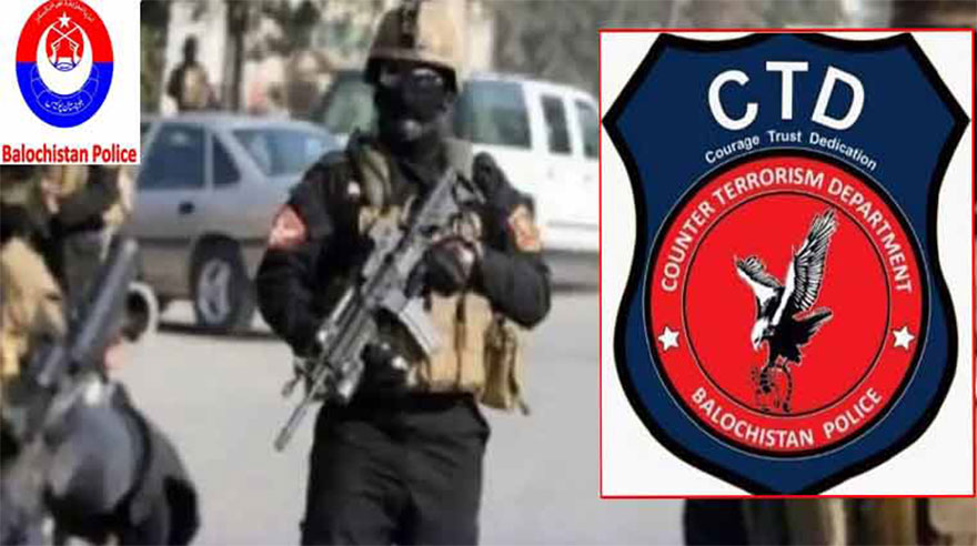 Five terrorists killed in CTD, police joint operation in Pishin