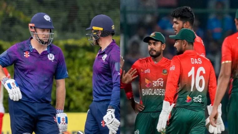 ٹی 20 ورلڈکپ: سکاٹ لینڈ ٹیم کا بنگلہ دیشی کھلاڑیوں سے اظہار ہمدردی