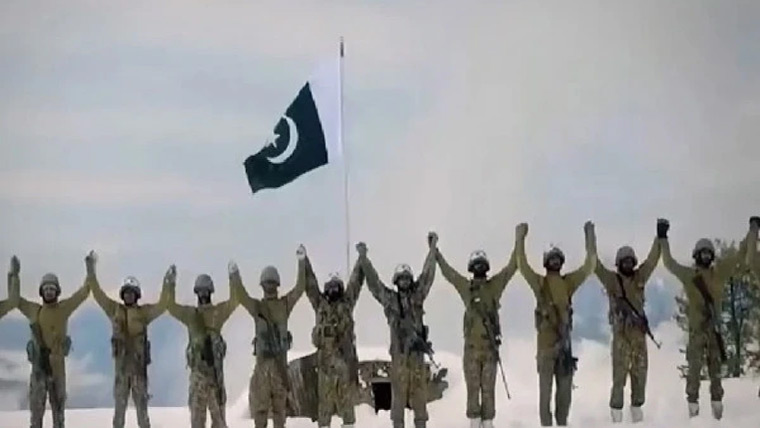 افواجِ پاکستان کی عظیم قربانیوں کو خراجِ تحسین پیش کرنے کیلئے نغمہ ریلیز