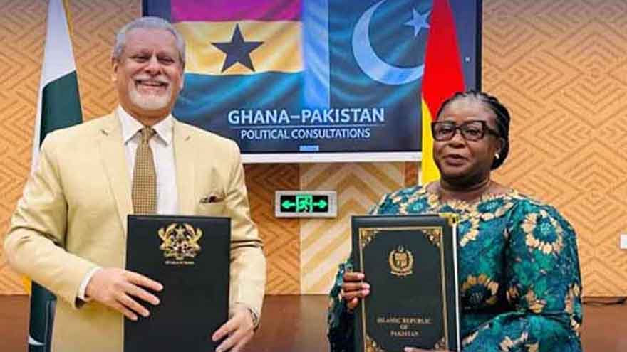 Pakistan, Ghana sign MoUs during first round of political consultations