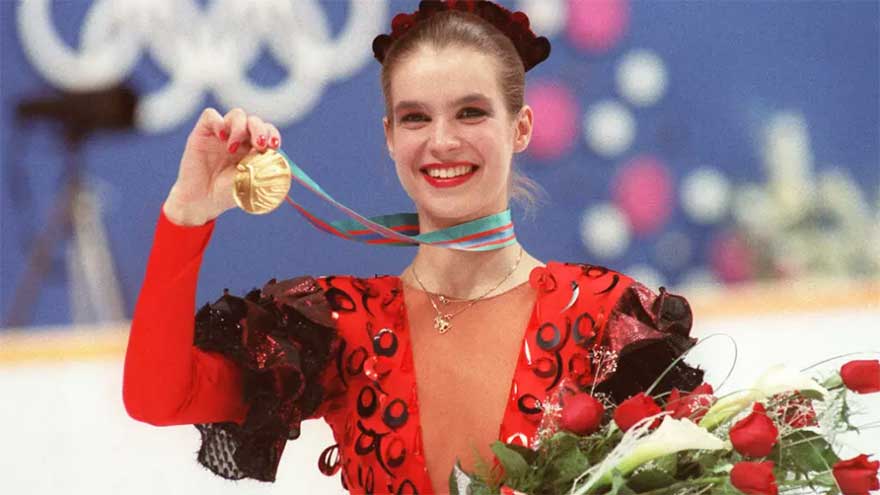 Frozen in time: Olympic legends on ice