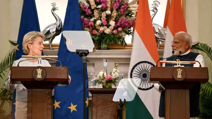 EU, India announce 'mother of all deals' representing 25pc of global GDP