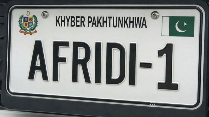 'Wazir 1' fetches Rs150 million in Peshawar as KP auctions personalised number plates