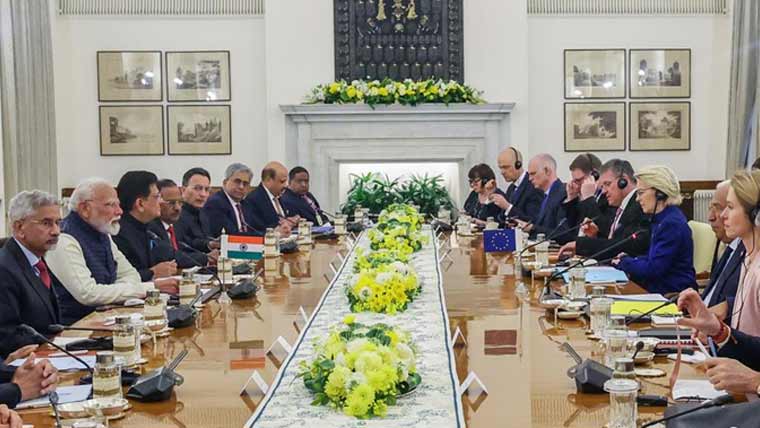 بھارت اور یورپی یونین کے درمیان بڑے تجارتی معاہدے ’مدر آف آل ڈیلز‘ پر اتفاق