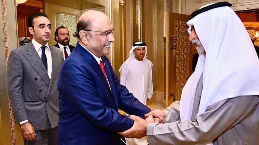 Asif Ali Zardari reaffirms commitment to tolerance during UAE meeting
