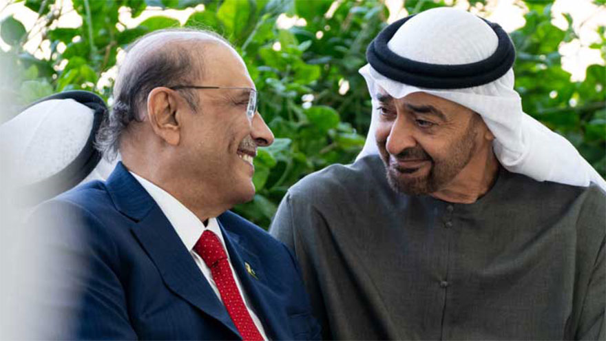 Pakistan, UAE Presidents discuss bilateral ties, regional developments