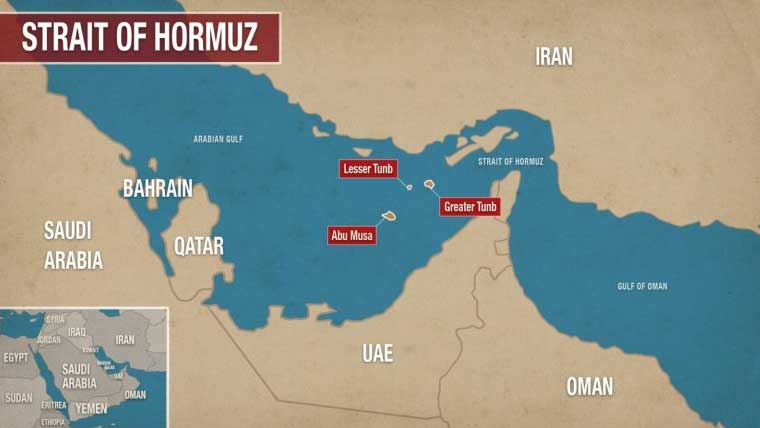 اسرائیلی دھمکیوں کے بعد ایران کا آبنائے ہرمز کے قریب فوجی مشقوں کا اعلان