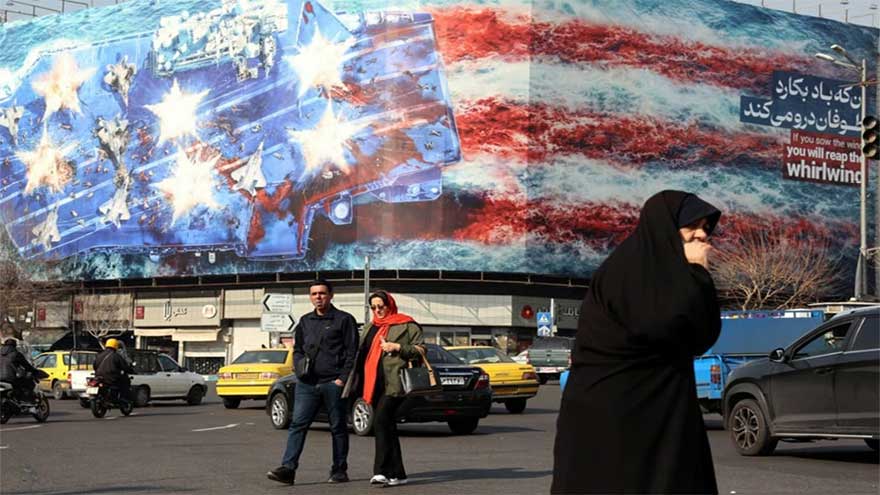 Iran warns against 'instability' after US strike group arrives