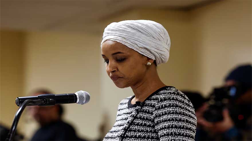 Man disrupts Ilhan Omar event in Minnesota, sprays her with liquid