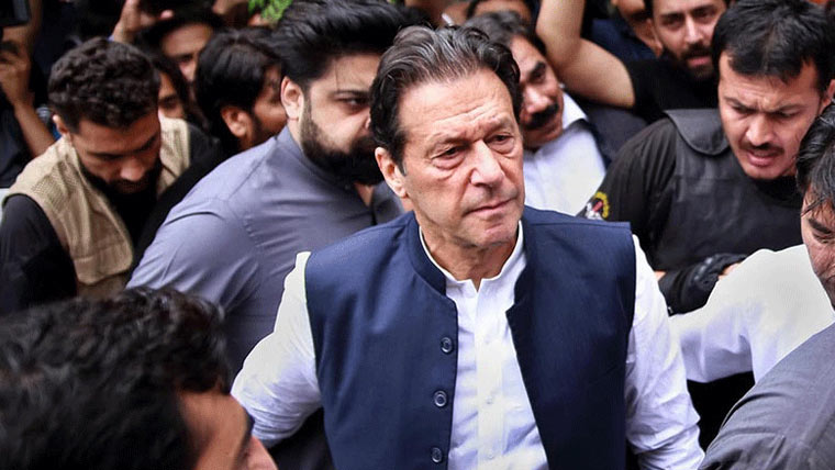 بانی پی ٹی آئی کیخلاف حقیقی آزادی مارچ کے 2 مقدمات داخل دفتر