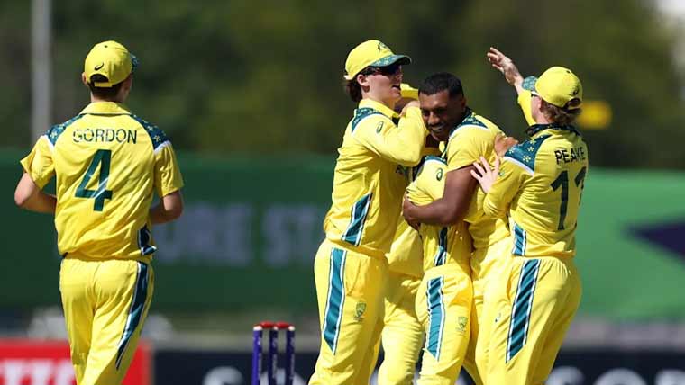 انڈر 19 ورلڈ کپ: آسٹریلیا ویسٹ انڈیز کو ہراکر سیمی فائنل میں پہنچ گیا