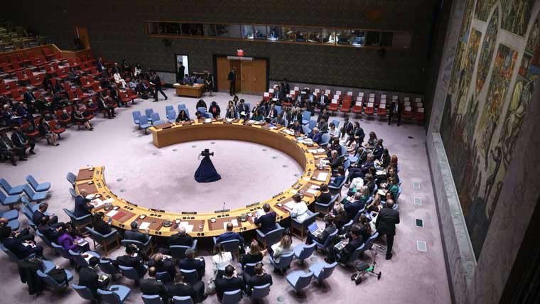 امریکا کا غزہ کی غیر فوجی کارروائی کا منصوبہ سلامتی کونسل میں پیش