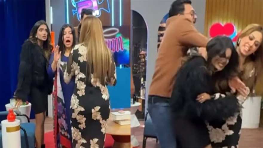 TikTokers' fight on live show leaves viewers upset