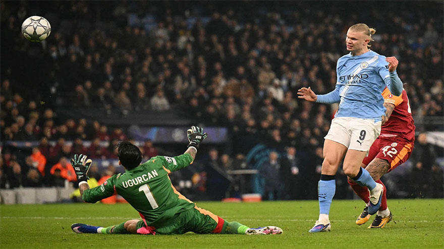Haaland ends barren run as Man City reach Champions League last 16