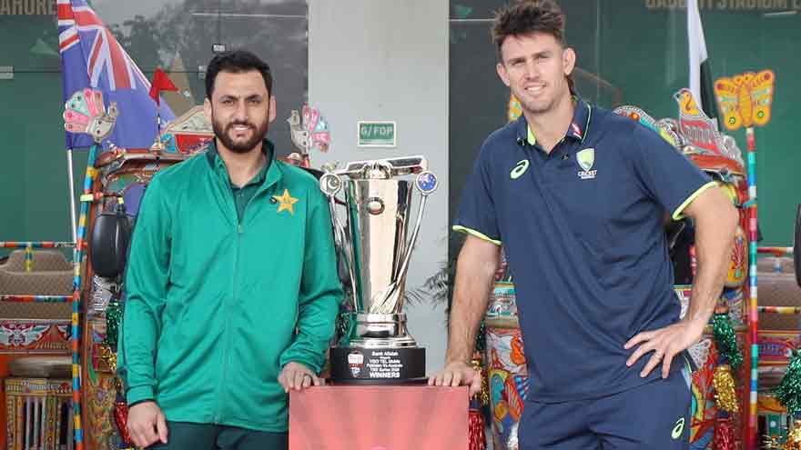 Pakistan to take on Australia in first T20I today