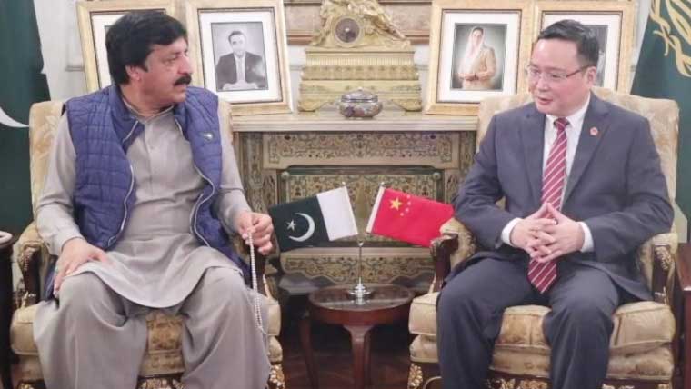 گورنر پنجاب کی چینی قونصل جنرل سے الوداعی ملاقات