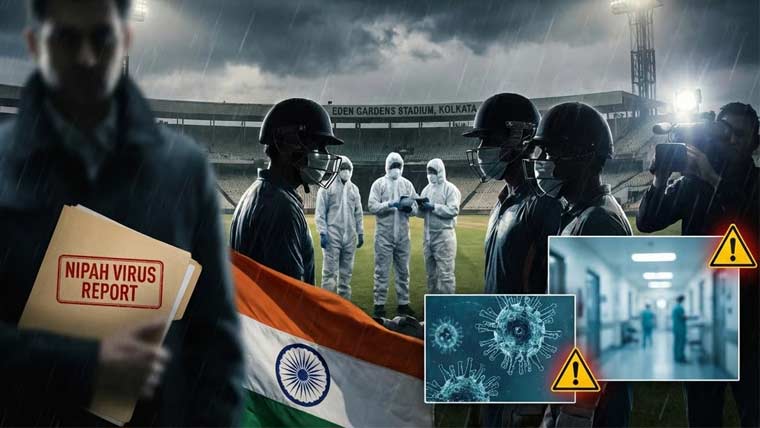بھارت نپاہ وائرس چھپا کر کھلاڑیوں کو خطرے میں ڈال رہا، ورلڈ کپ منتقلی کی آوازیں اٹھنے لگیں