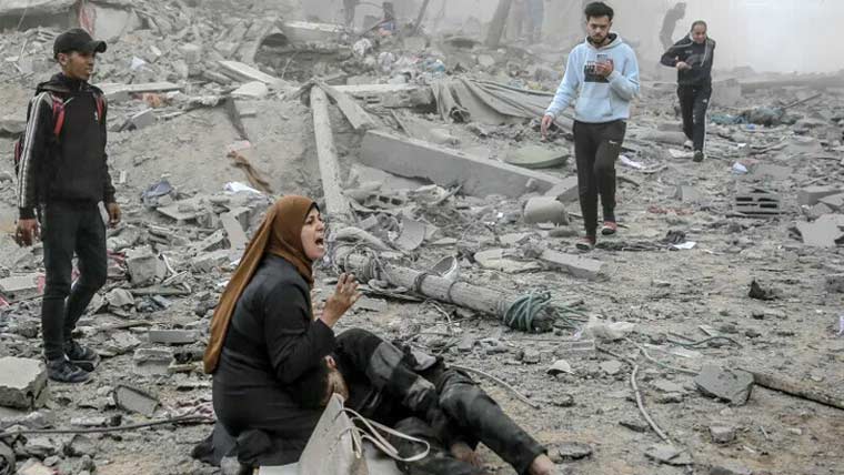 اسرائیلی جارحیت جاری، 3 بچیوں سمیت 31 فلسطینی شہید، متعدد زخمی