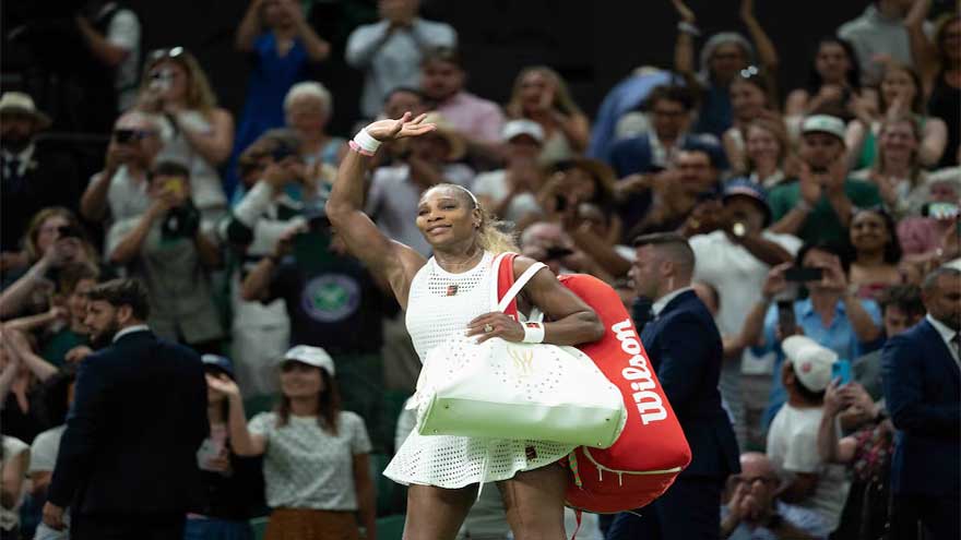 Serena and Wawrinka go down fighting at Wimbledon