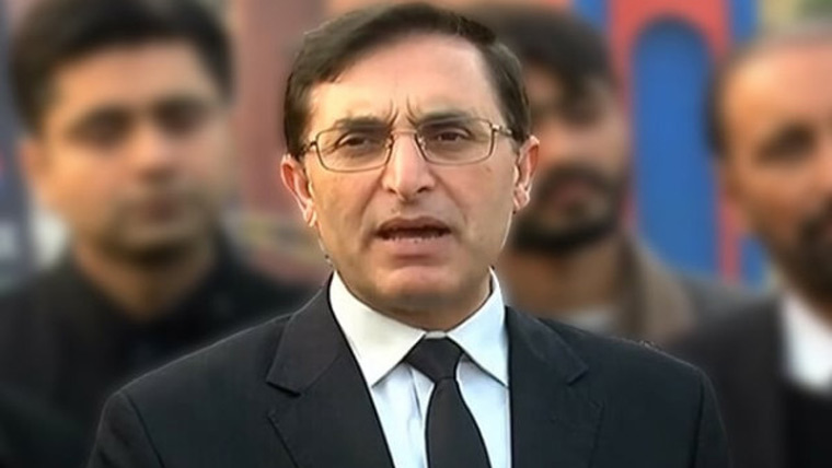 پی ٹی آئی نے بہت اچھا بجٹ پیش کیا، صرف میرٹ پر کام ہو رہا ہے: بیرسٹر گوہر