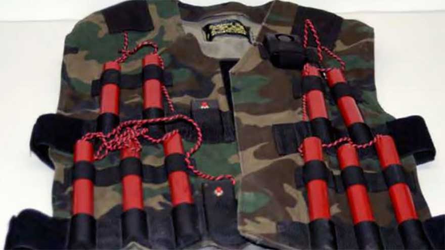 Suicide jacket found in Akora Khattak Afghan refugees' camp
