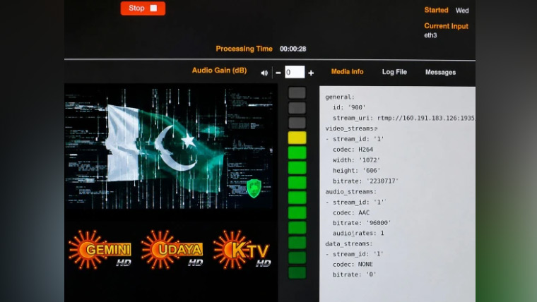 بھارتی چینل سن ٹی وی نیٹ ورک بھی ہیک، سکرین پر پاکستانی پرچم کا بینر چلا دیا گیا