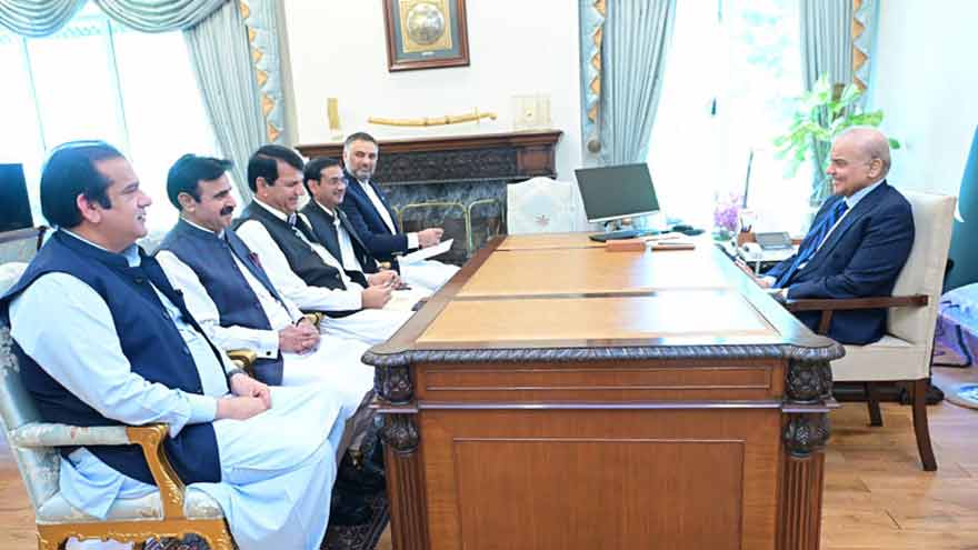 PM Shehbaz reaffirms commitment to welfare of people in GB, AJK