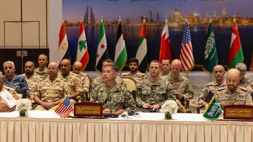 US, 12 Middle East countries pledge uninterrupted trade through Strait of Hormuz