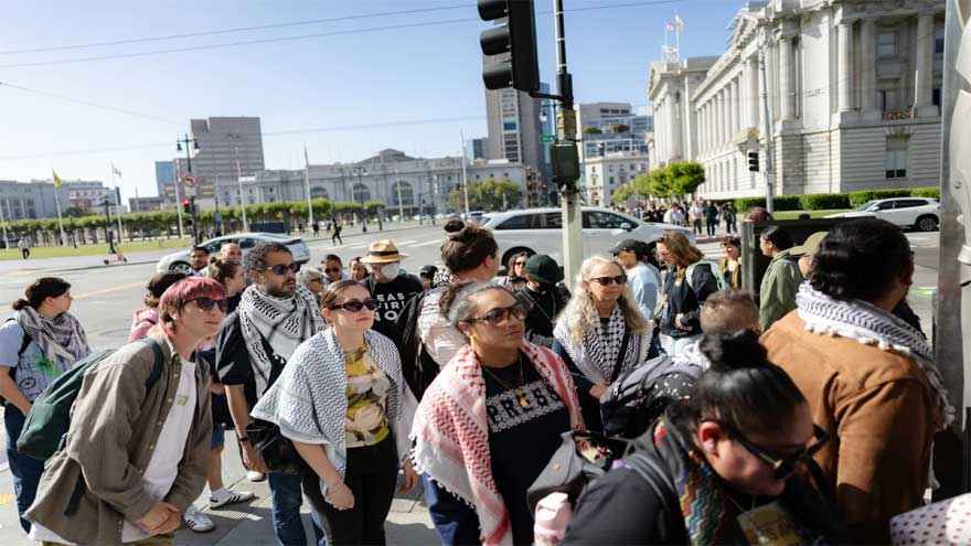 Pro-Palestinian protesters convicted of misdemeanor charges in 2024 Golden Gate Bridge protest