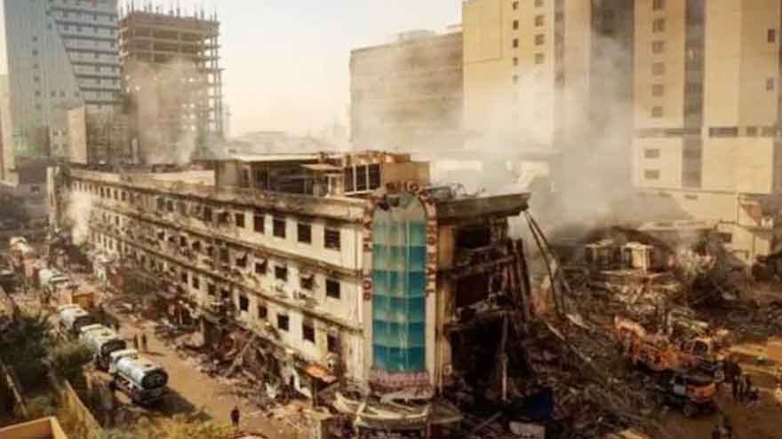 Prosecution returns police report again in Karachi Gul Plaza fire case