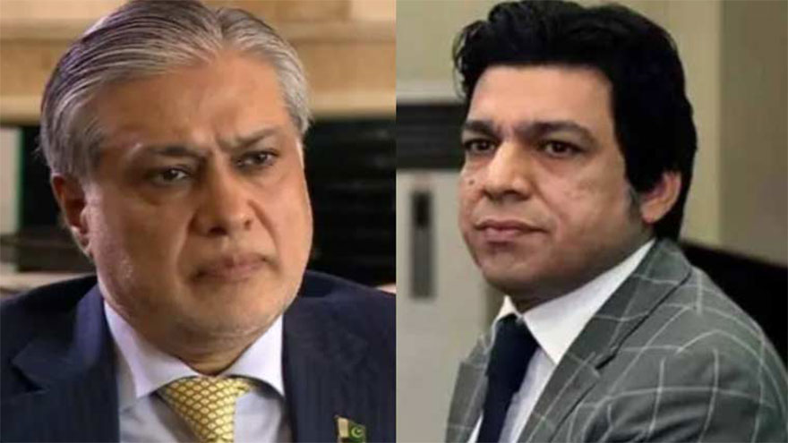 Faisal Vawda demands Ishaq Dar's resignation