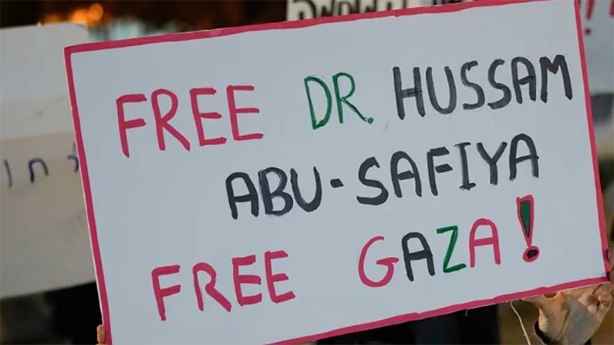 Lawyer warns detained Palestinian doctor Hussam Abu Safiya is in critical condition