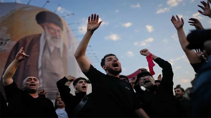 Iran begins a procession through Tehran for Supreme Leader Ali Khamenei's funeral