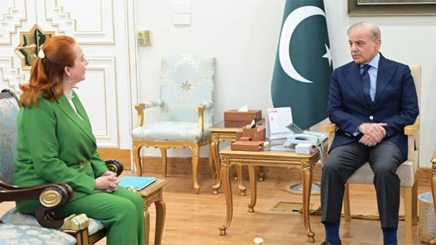 Candidate for position of UN Secretary General calls on PM Shehbaz