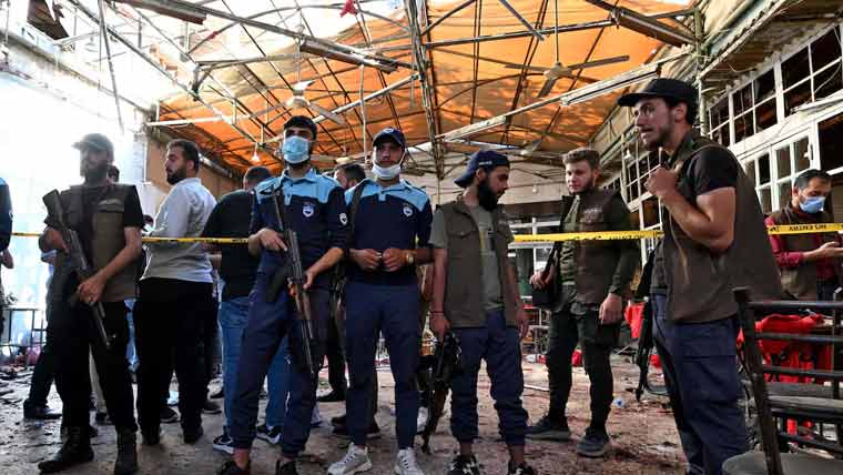 دمشق دھماکے فرانسیسی صدر کی رہائش کی حفاظتی حدود سے باہر ہوئے: شام