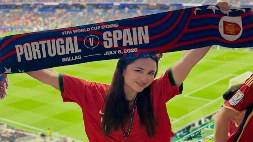 Yumna Zaidi attends Ronaldo's final World Cup match, shares exciting moments