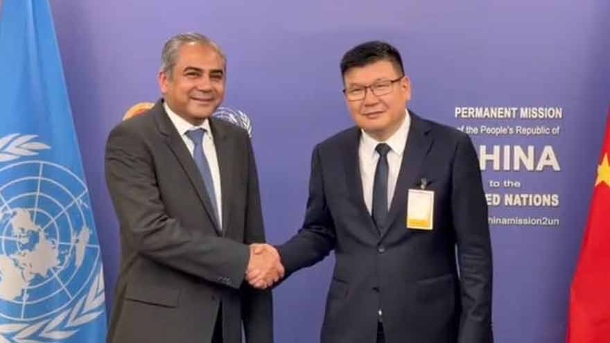 Pakistan, China reaffirm security partnership at UN meeting in New York