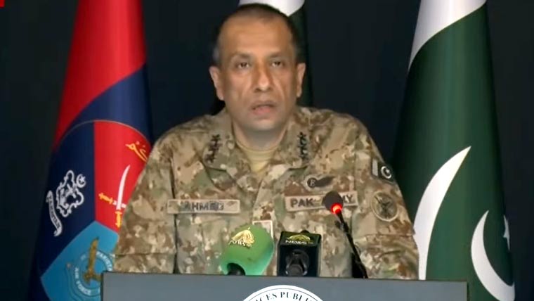 بلوچستان میں دہشت گردی کے پیچھے بھارت، 4 روز میں 54 دہشتگرد مارے گئے: ڈی جی آئی ایس پی آر