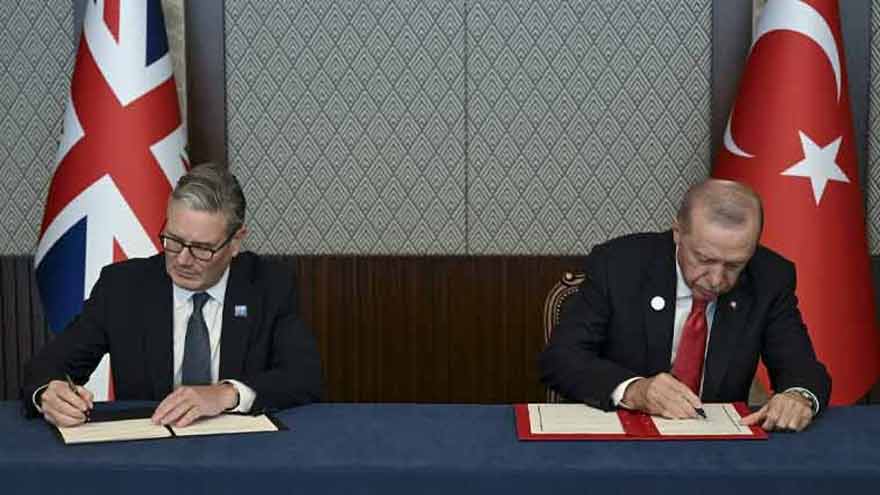 UK, Turkiye sign landmark security and defence pact at NATO summit