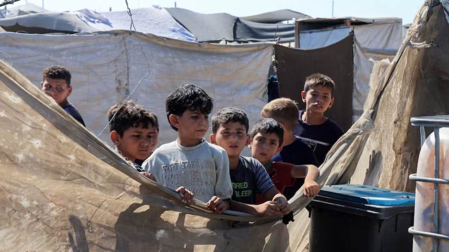 Israeli fire kills seven people, including two children, in Gaza