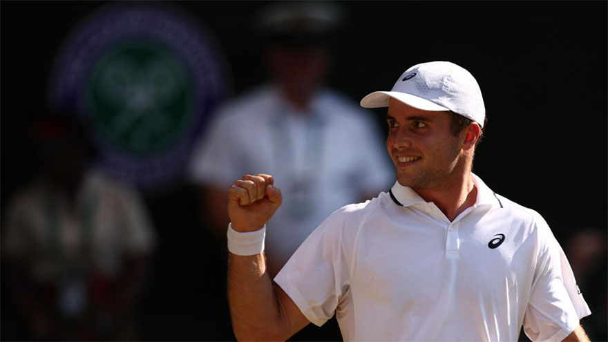 Britain's Fery becomes first wildcard to reach Wimbledon semis in 25 years