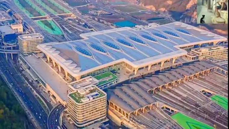 38 ماہ میں دنیا کا سب سے بڑا ریلوے سٹیشن تعمیر