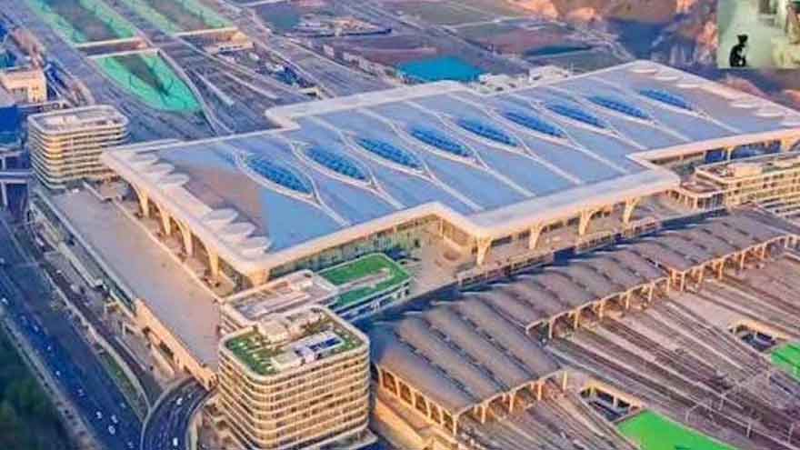 China builds world's largest railway station in just 38 months