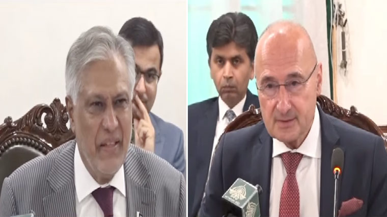 یورپی یونین پاکستان کا مضبوط تجارتی شراکت دار ہے: اسحاق ڈار